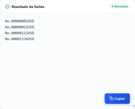Haz clic en el botón de copiar.